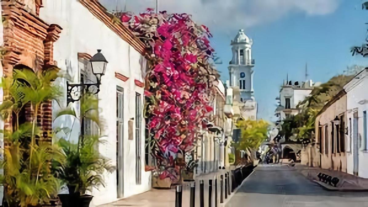 Hotel Colonial Blanco Santo Domingo Exterior photo